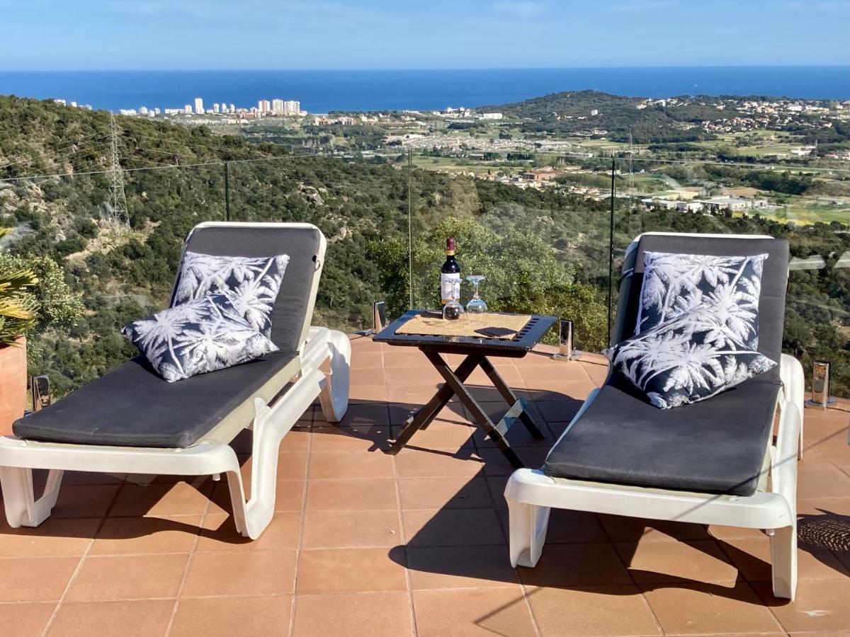Villa Gardenia Mit Pool Und Traumhaftem Meerblick Santa Cristina d'Aro Exterior foto
